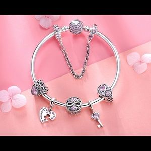 Key to unlock my heart bangle